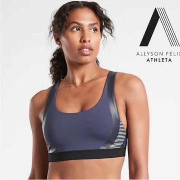 NWT Allyson Felix x Athleta Ultimate Legend Bra. XS. Collaboration. Limited. - Picture 1 of 10